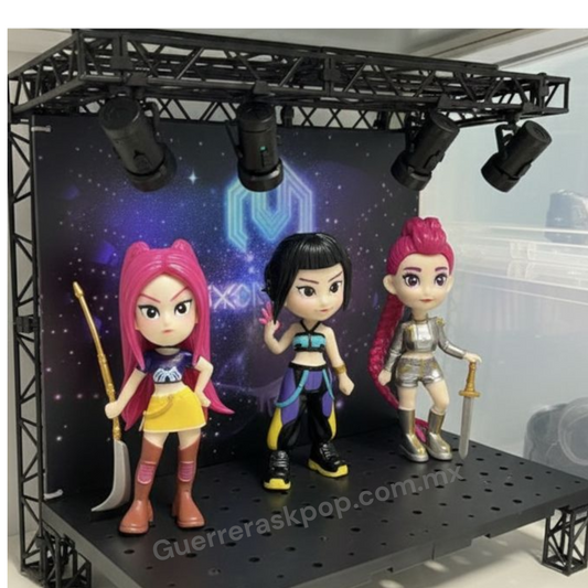 Escenario Escala para las Guerreras Kpop Jueguetes Muñecas K-pop