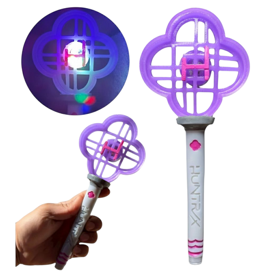 Lightstick Huntrix Demon hunters K-pop Guerreras con Luz, por los fans, 3D plástico 3 cambios de luz, fandom