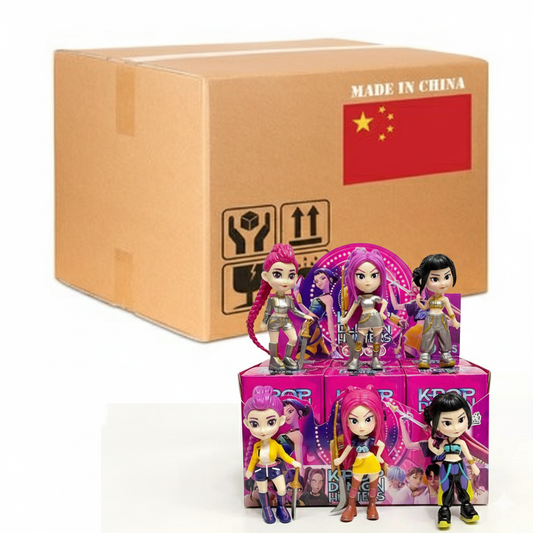 Muñecas de Guerreras K-pop 6 Cajas BlindBox Caja Máster de Mayoreo 50set 300pzs para México