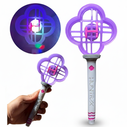 Lightstick Huntrix Demon hunters K-pop Guerreras con Luz, por los fans, 3D plástico 3 cambios de luz, fandom